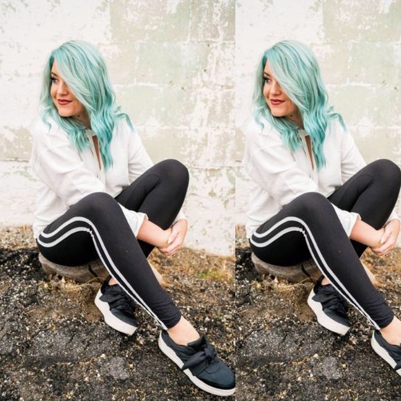 Pants - Athletic Stripe Leggings Pants - Athletic Stripe Leggings